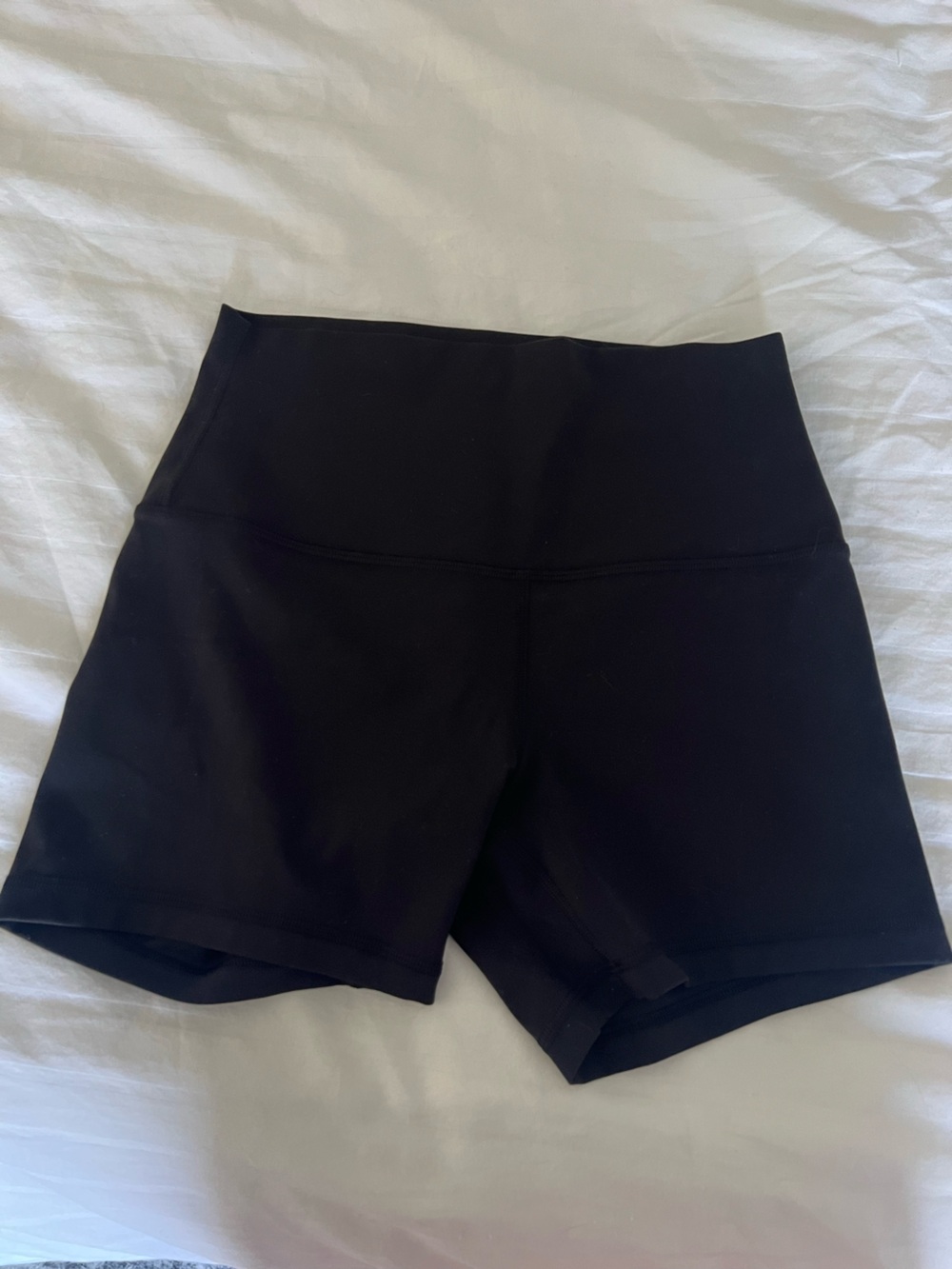 lululemon athletica High-Rise Black Workout Shorts
